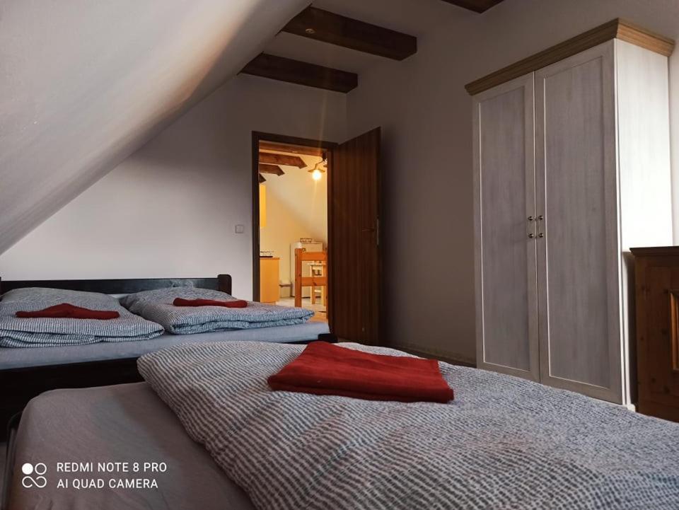Pensiony A Ubytovani V Kempu Indiana Edrovice Esterno foto